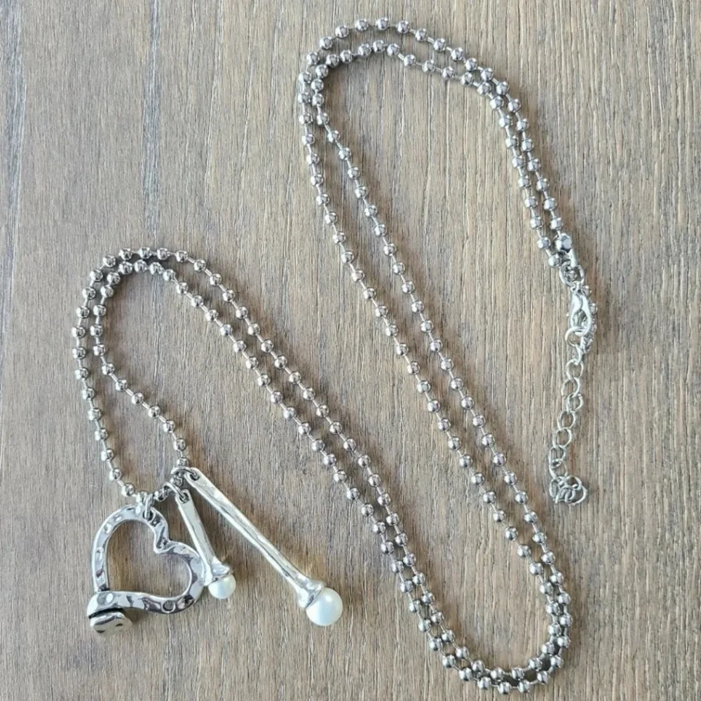 Nailed Heart - Boho long Necklace - Picture 5 of 12